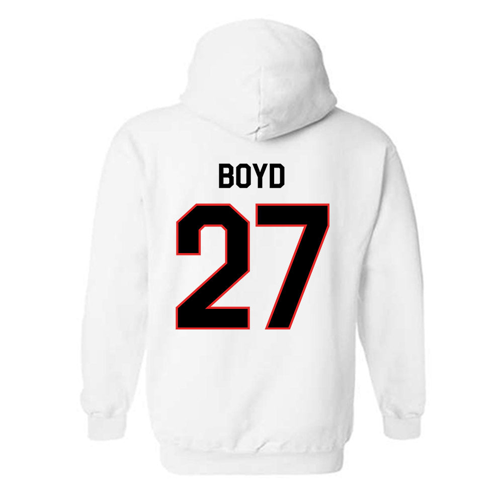 Texas Tech - NCAA Football : Amier Boyd - Classic Shersey Hooded Sweatshirt-1