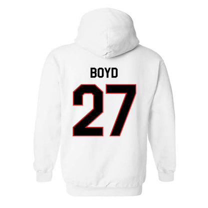 Texas Tech - NCAA Football : Amier Boyd - Classic Shersey Hooded Sweatshirt-1
