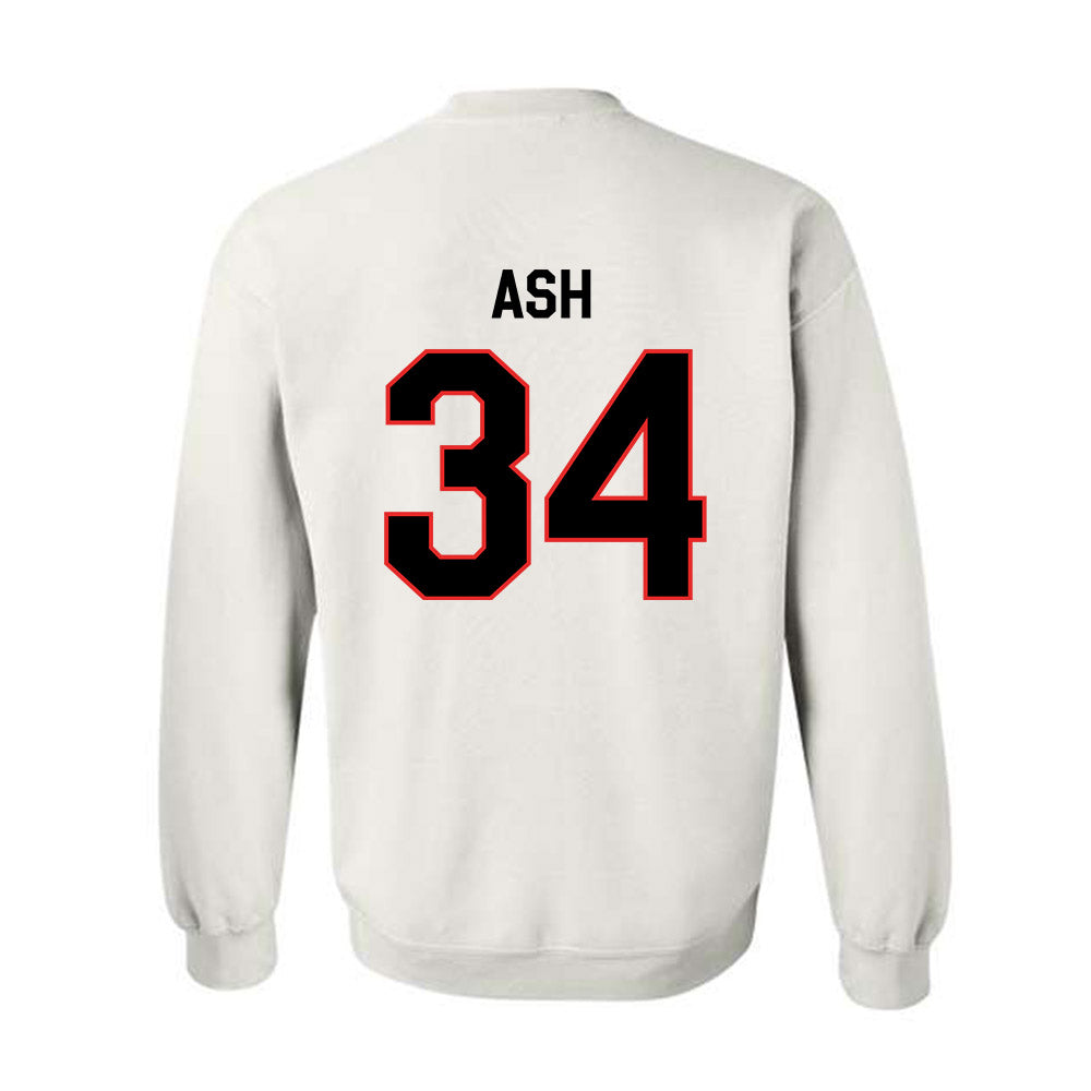 Texas Tech - NCAA Football : Jude Ash - Classic Shersey Crewneck Sweatshirt-1