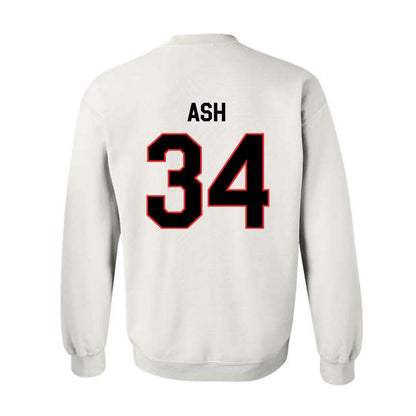 Texas Tech - NCAA Football : Jude Ash - Classic Shersey Crewneck Sweatshirt-1