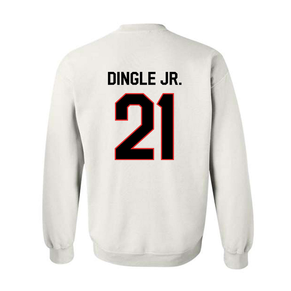 Texas Tech - NCAA Football : Miquel Dingle Jr. - Classic Shersey Crewneck Sweatshirt-1