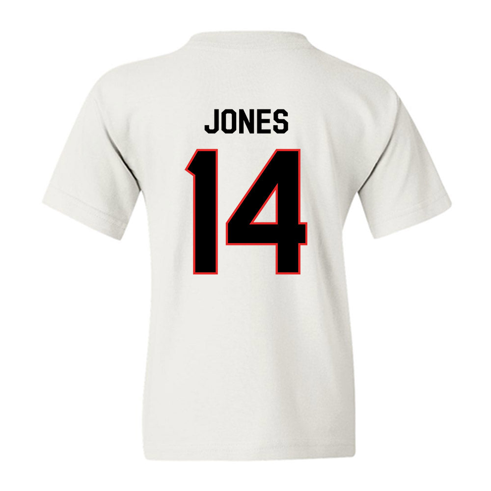 Texas Tech - NCAA Football : Bryson Jones - Classic Shersey Youth T-Shirt-1