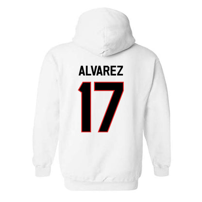 Texas Tech - NCAA Women's Soccer : Lauren Alvarez - Classic Shersey Hooded Sweatshirt-1