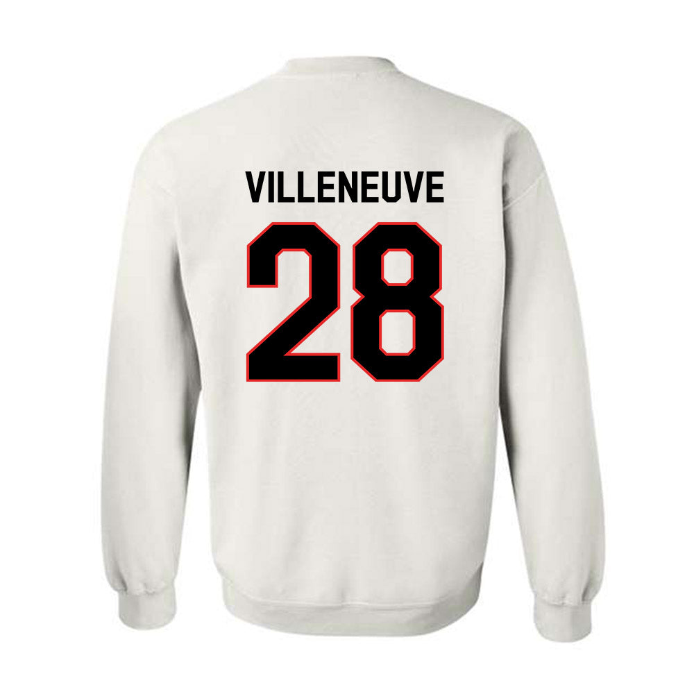 Texas Tech - NCAA Baseball : Robin Villeneuve - Classic Shersey Crewneck Sweatshirt-1