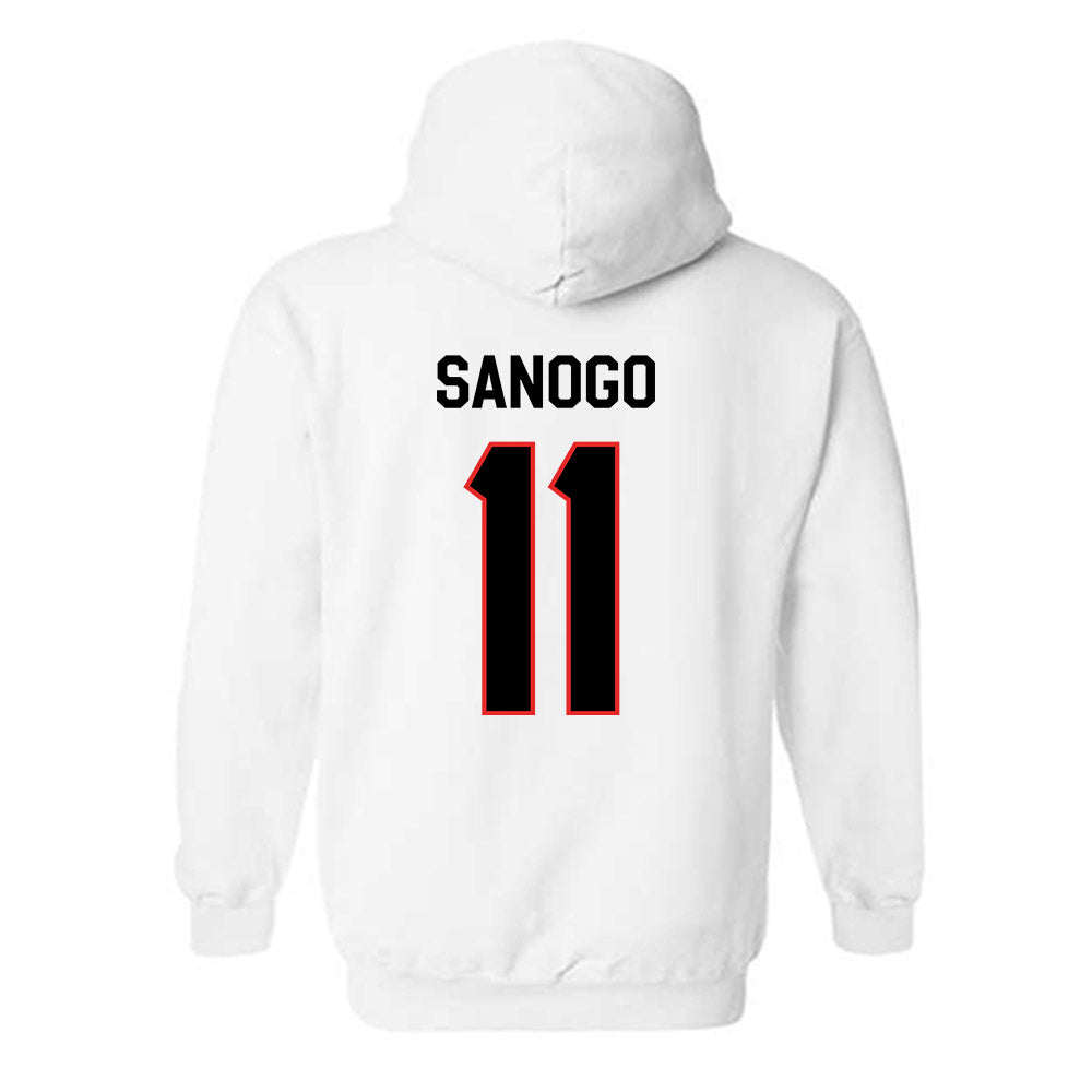 Texas Tech - NCAA Women's Basketball : Sarengbe Sanogo - Classic Shersey Hooded Sweatshirt-1