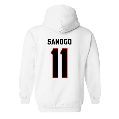 Texas Tech - NCAA Women's Basketball : Sarengbe Sanogo - Classic Shersey Hooded Sweatshirt-1