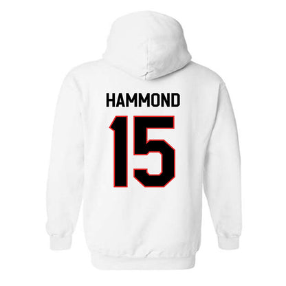 Texas Tech - NCAA Football : Will Hammond - Classic Shersey Hooded Sweatshirt-1