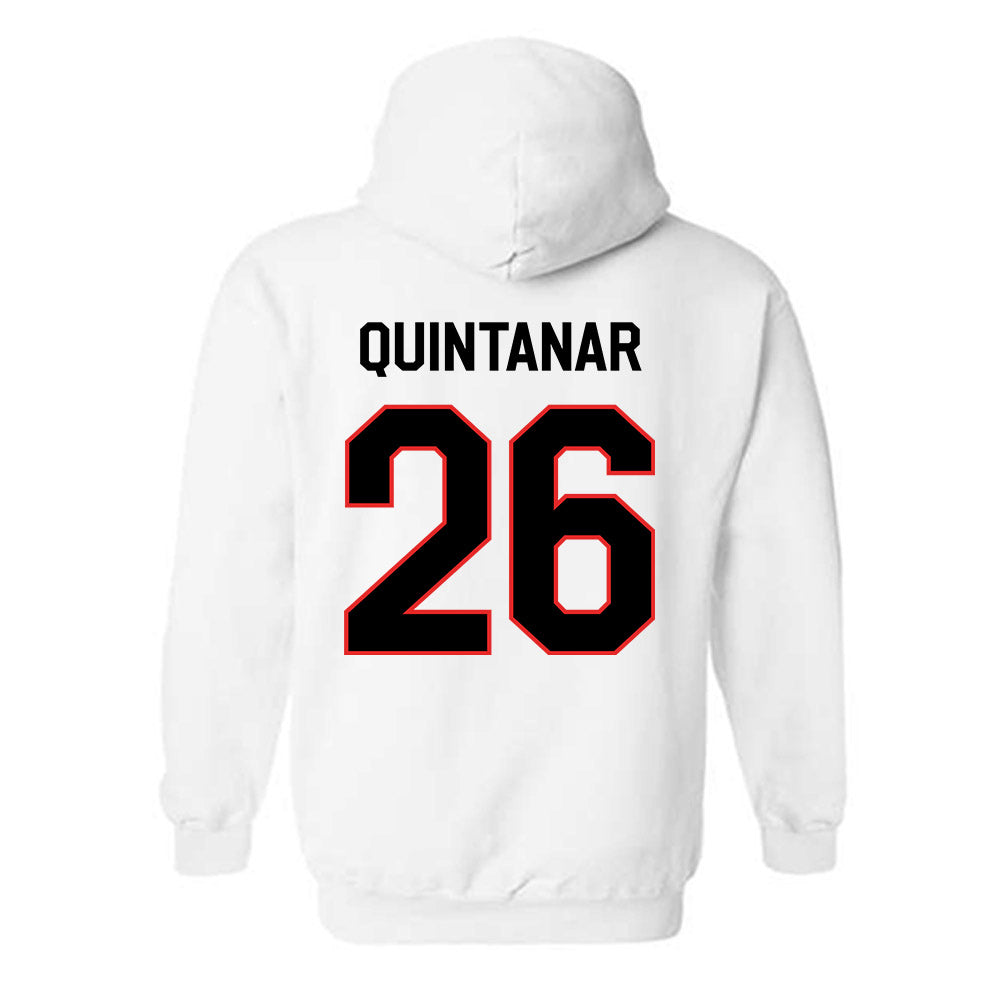 Texas Tech - NCAA Baseball : Matt Quintanar - Classic Shersey Hooded Sweatshirt-1