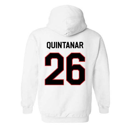 Texas Tech - NCAA Baseball : Matt Quintanar - Classic Shersey Hooded Sweatshirt-1