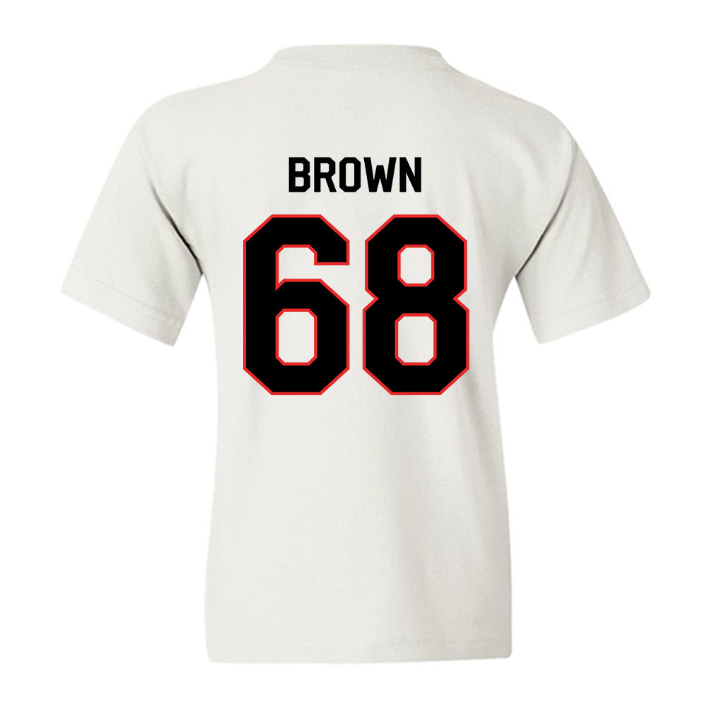 Texas Tech - NCAA Football : Ren Brown - Classic Shersey Youth T-Shirt-1