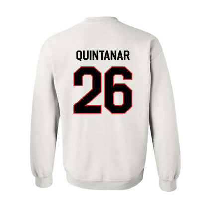 Texas Tech - NCAA Baseball : Matt Quintanar - Classic Shersey Crewneck Sweatshirt-1