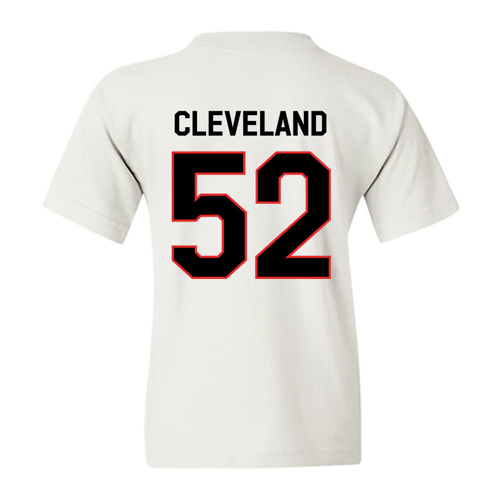 Texas Tech - NCAA Football : Cash Cleveland - Classic Shersey Youth T-Shirt-1