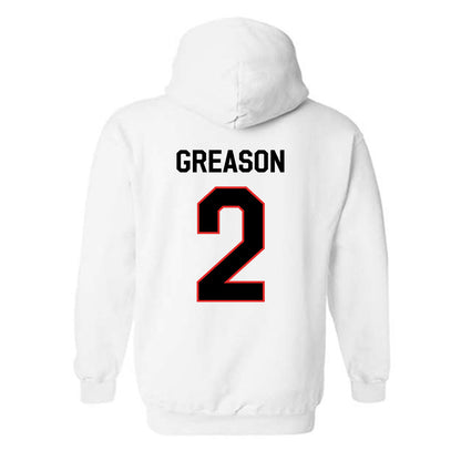 Texas Tech - NCAA Women's Soccer : Raleigh Greason - Classic Shersey Hooded Sweatshirt-1
