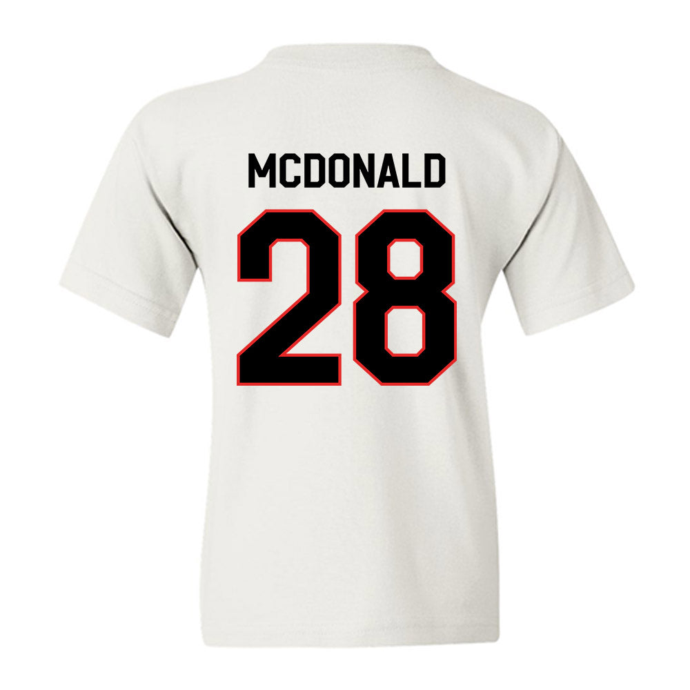Texas Tech - NCAA Football : Braylan McDonald - Classic Shersey Youth T-Shirt-1