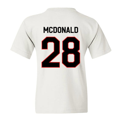 Texas Tech - NCAA Football : Braylan McDonald - Classic Shersey Youth T-Shirt-1