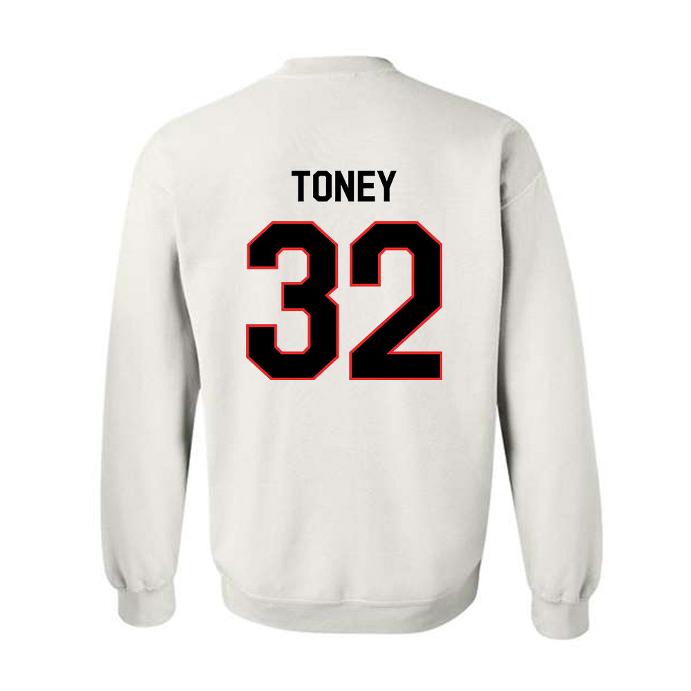 Texas Tech - NCAA Softball : Hailey Toney - Classic Shersey Crewneck Sweatshirt-1