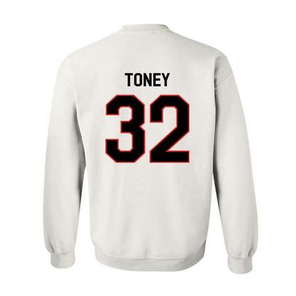 Texas Tech - NCAA Softball : Hailey Toney - Classic Shersey Crewneck Sweatshirt-1