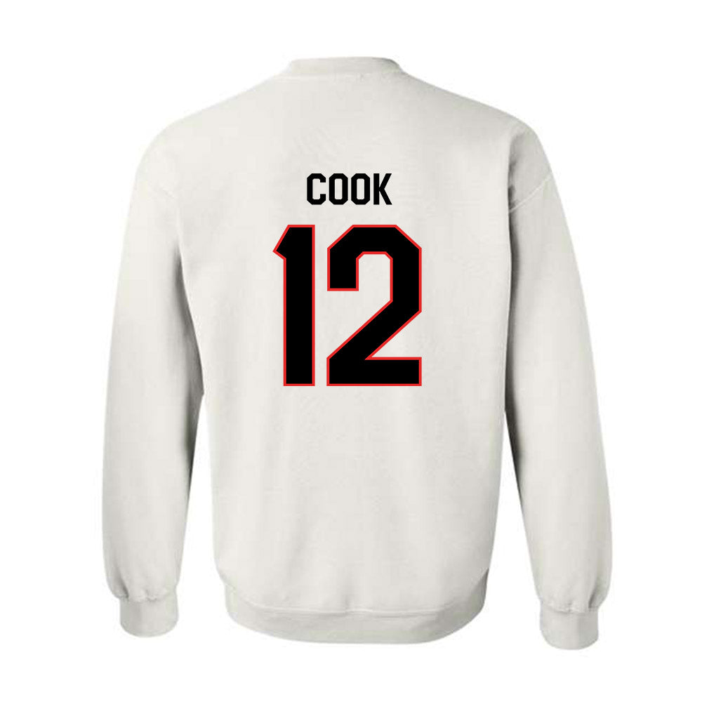 Texas Tech - NCAA Women's Volleyball : Taylor Cook - Classic Shersey Crewneck Sweatshirt-1