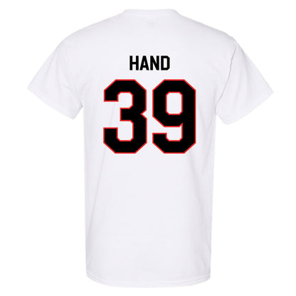 Texas Tech - NCAA Football : Jacob Hand - Classic Shersey T-Shirt-1