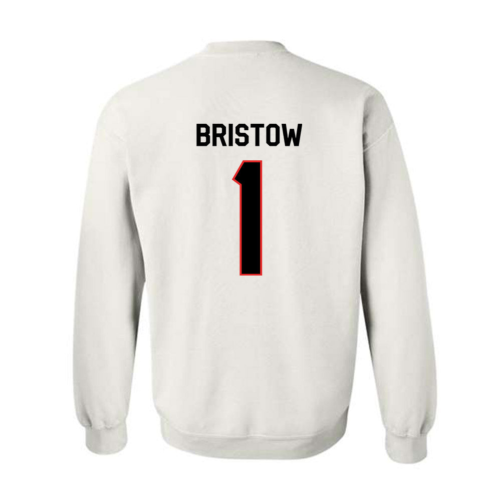 Texas Tech - NCAA Women's Basketball : Jalynn Bristow - Classic Shersey Crewneck Sweatshirt-1