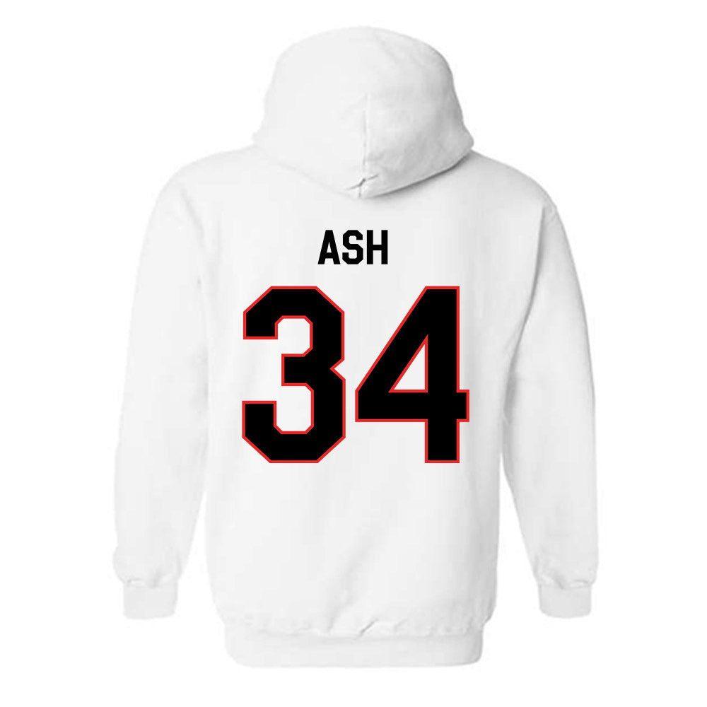 Texas Tech - NCAA Football : Jude Ash - Classic Shersey Hooded Sweatshirt-1