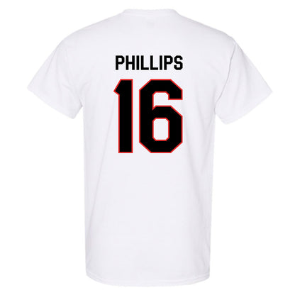 Texas Tech - NCAA Football : Holden Phillips - Classic Shersey T-Shirt-1