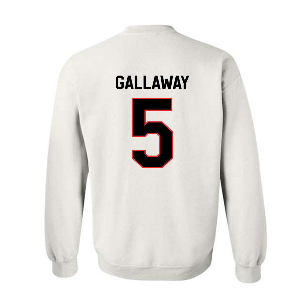Texas Tech - NCAA Softball : Bradi Gallaway - Classic Shersey Crewneck Sweatshirt-1