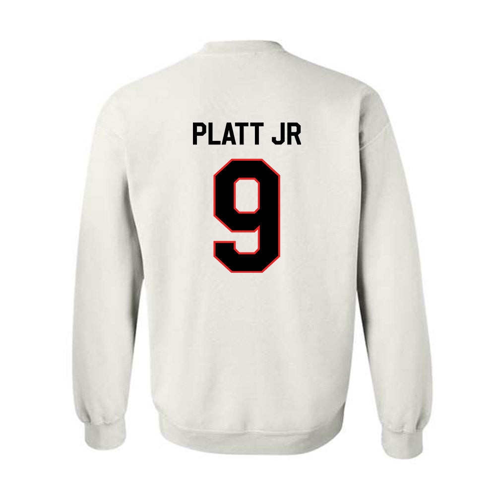 Texas Tech - NCAA Football : Corey Platt Jr - Classic Shersey Crewneck Sweatshirt-1