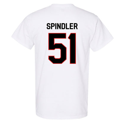 Texas Tech - NCAA Baseball : Jake Spindler - Classic Shersey T-Shirt-1