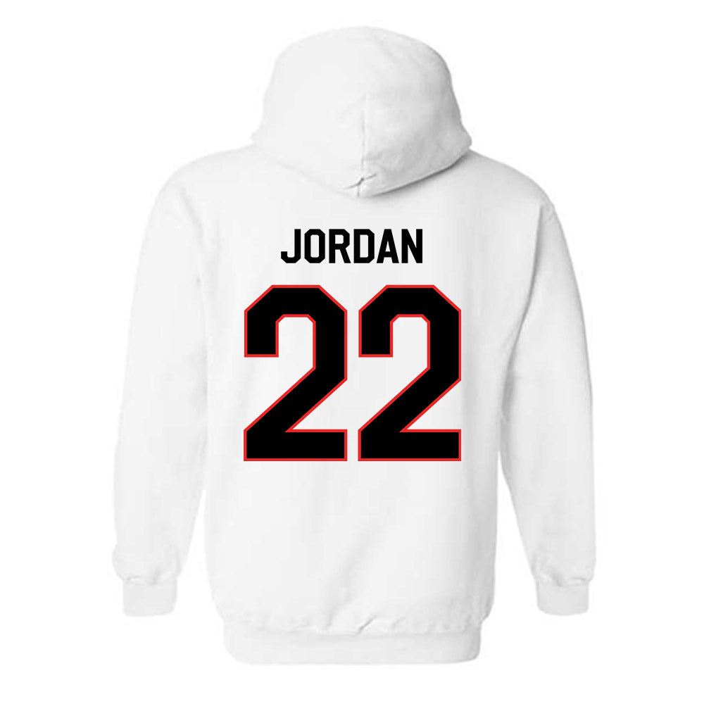 Texas Tech - NCAA Women's Volleyball : Faith Jordan - Classic Shersey Hooded Sweatshirt-1