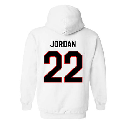 Texas Tech - NCAA Women's Volleyball : Faith Jordan - Classic Shersey Hooded Sweatshirt-1