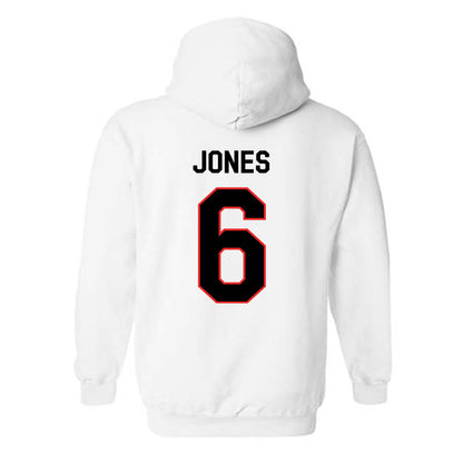 Texas Tech - NCAA Football : Jalen Jones - Classic Shersey Hooded Sweatshirt-1