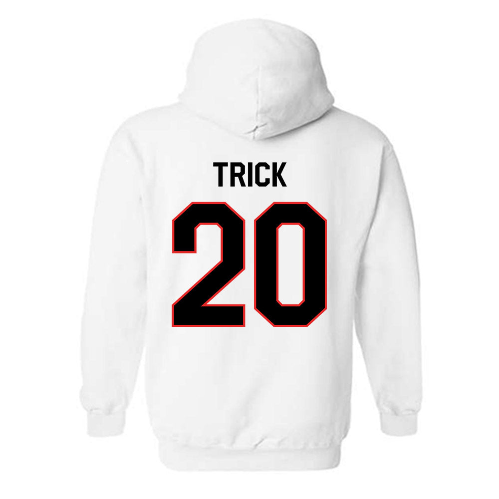 Texas Tech - NCAA Football : Adam Trick - Classic Shersey Hooded Sweatshirt-1