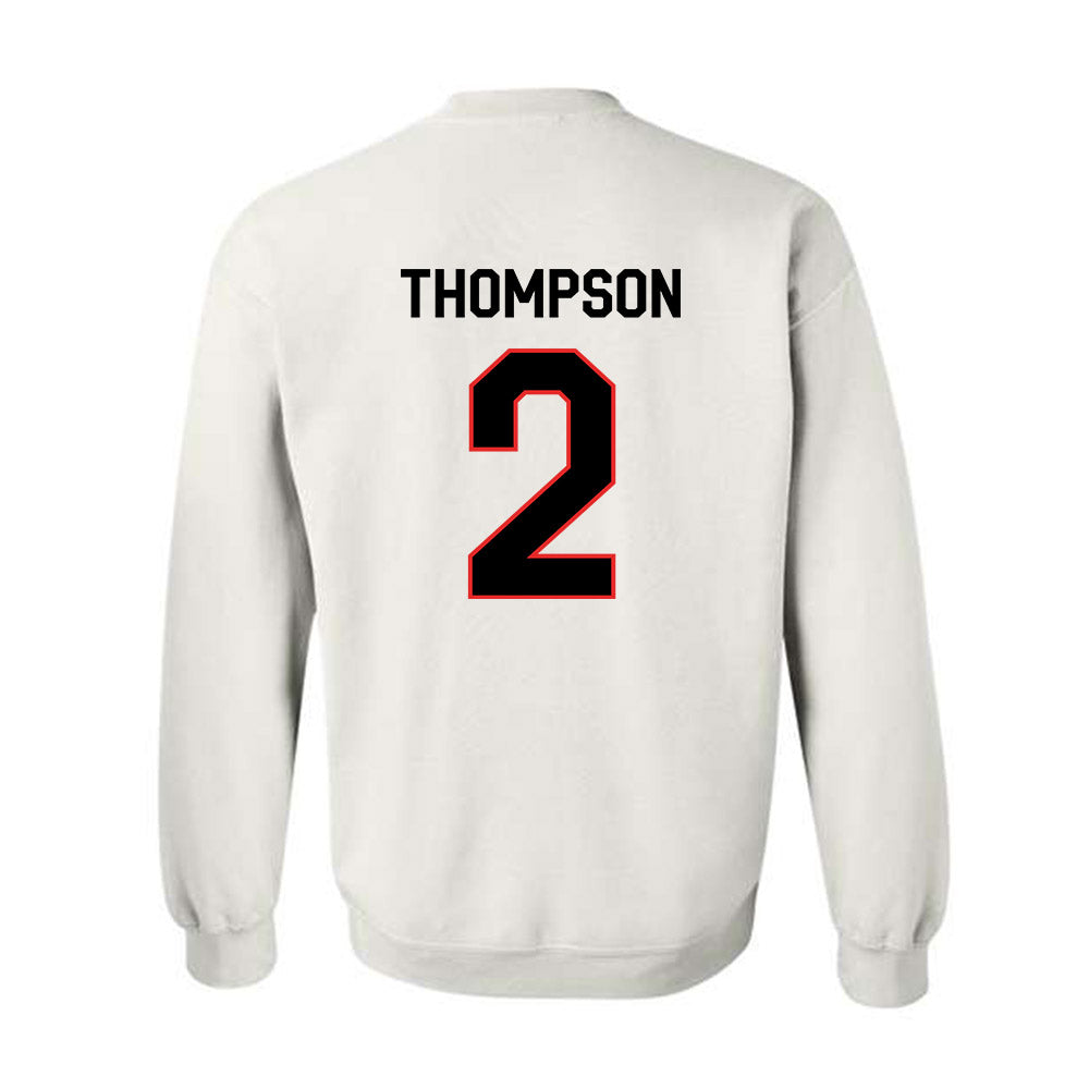 Texas Tech - NCAA Baseball : Kyeler Thompson - Classic Shersey Crewneck Sweatshirt-1