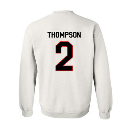 Texas Tech - NCAA Baseball : Kyeler Thompson - Classic Shersey Crewneck Sweatshirt-1
