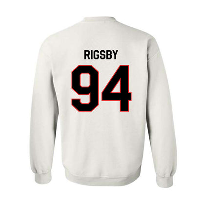 Texas Tech - NCAA Football : Braylon Rigsby - Classic Shersey Crewneck Sweatshirt-1