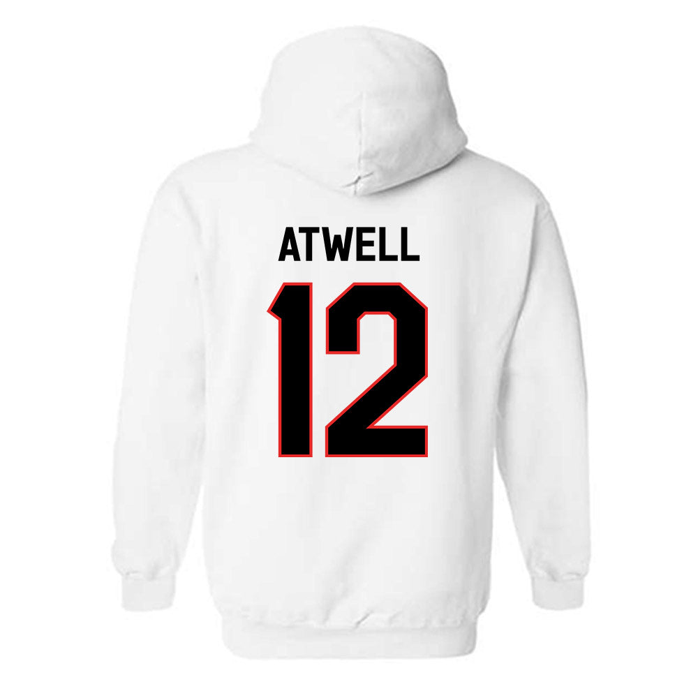 Texas Tech - NCAA Men's Basketball : Donovan Atwell - Classic Shersey Hooded Sweatshirt-1