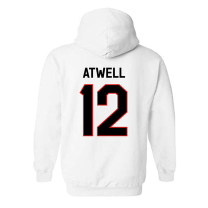 Texas Tech - NCAA Men's Basketball : Donovan Atwell - Classic Shersey Hooded Sweatshirt-1