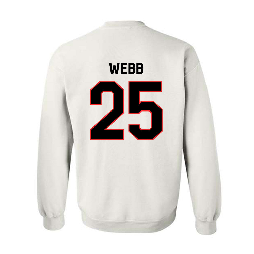 Texas Tech - NCAA Football : Donovan Webb - Classic Shersey Crewneck Sweatshirt-1