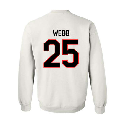 Texas Tech - NCAA Football : Donovan Webb - Classic Shersey Crewneck Sweatshirt-1