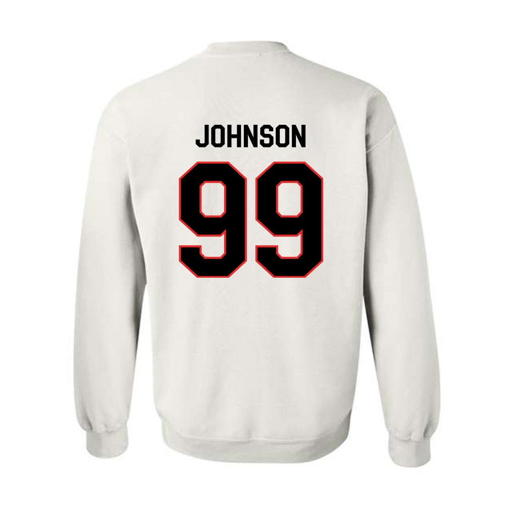 Texas Tech - NCAA Football : JoJo Johnson - Classic Shersey Crewneck Sweatshirt-1