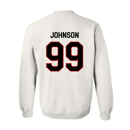 Texas Tech - NCAA Football : JoJo Johnson - Classic Shersey Crewneck Sweatshirt-1