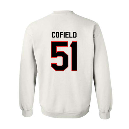 Texas Tech - NCAA Football : Jayden Cofield - Classic Shersey Crewneck Sweatshirt-1
