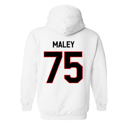 Texas Tech - NCAA Football : Garin Maley - Classic Shersey Hooded Sweatshirt-1