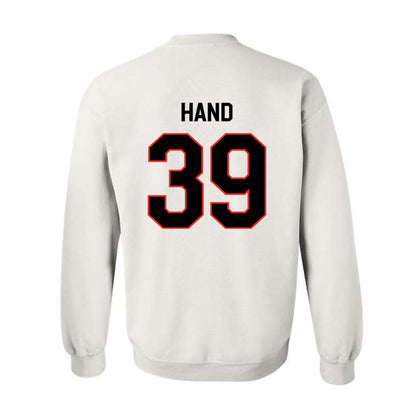 Texas Tech - NCAA Football : Jacob Hand - Classic Shersey Crewneck Sweatshirt-1