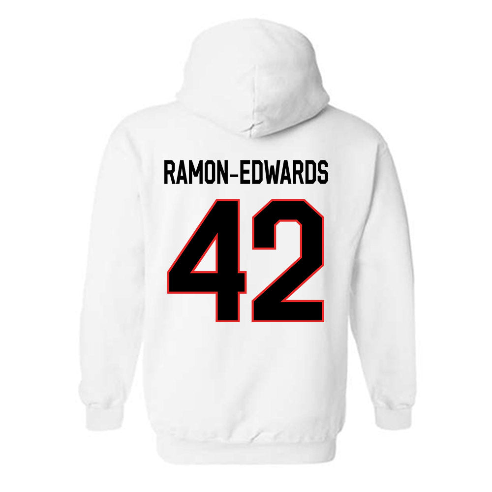Texas Tech - NCAA Football : Marcus Ramon-Edwards - Classic Shersey Hooded Sweatshirt-1