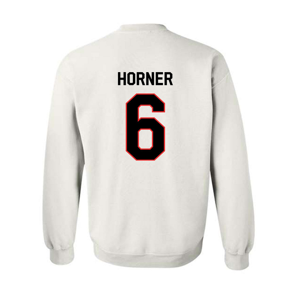 Texas Tech - NCAA Men's Basketball : Leon Horner - Classic Shersey Crewneck Sweatshirt-1