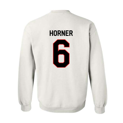 Texas Tech - NCAA Men's Basketball : Leon Horner - Classic Shersey Crewneck Sweatshirt-1