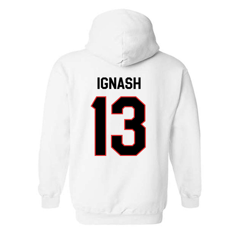 Texas Tech - NCAA Women's Volleyball : Shelby Ignash - Classic Shersey Hooded Sweatshirt-1