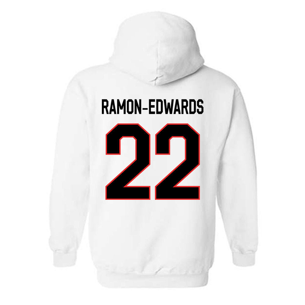 Texas Tech - NCAA Football : Marcus Ramon-Edwards - Classic Shersey Hooded Sweatshirt-1